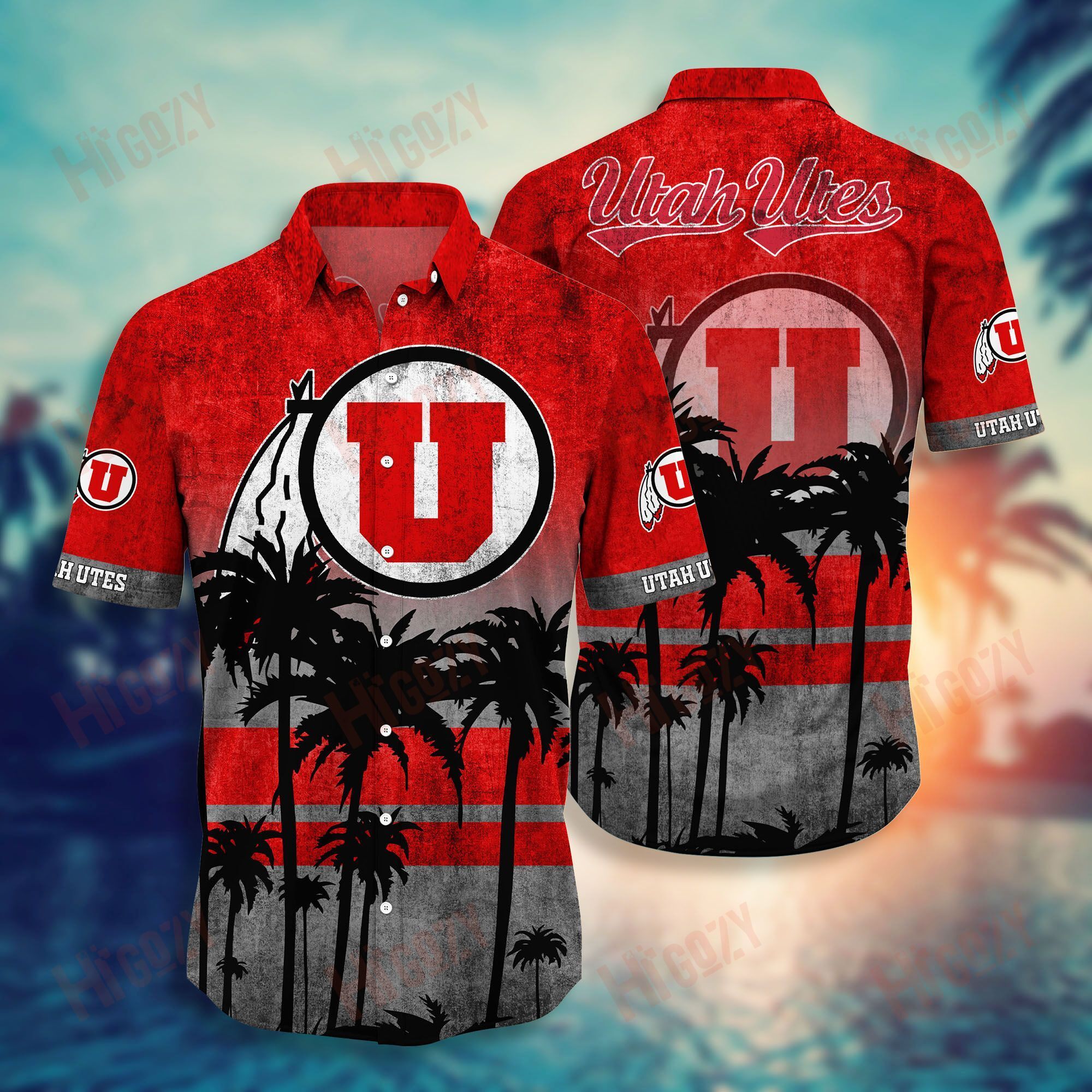 Utah Utes Hawaii Shirt Short Style Hot Trending Summer