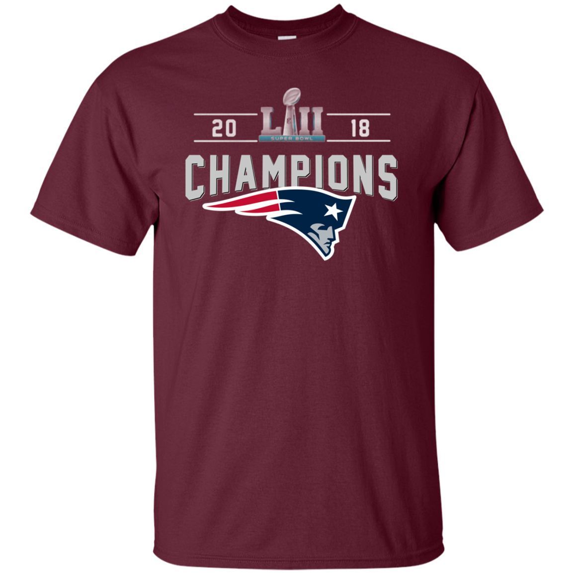 Clothing Super Bowl Lii New England Patriots T Shirt Sweater 3236