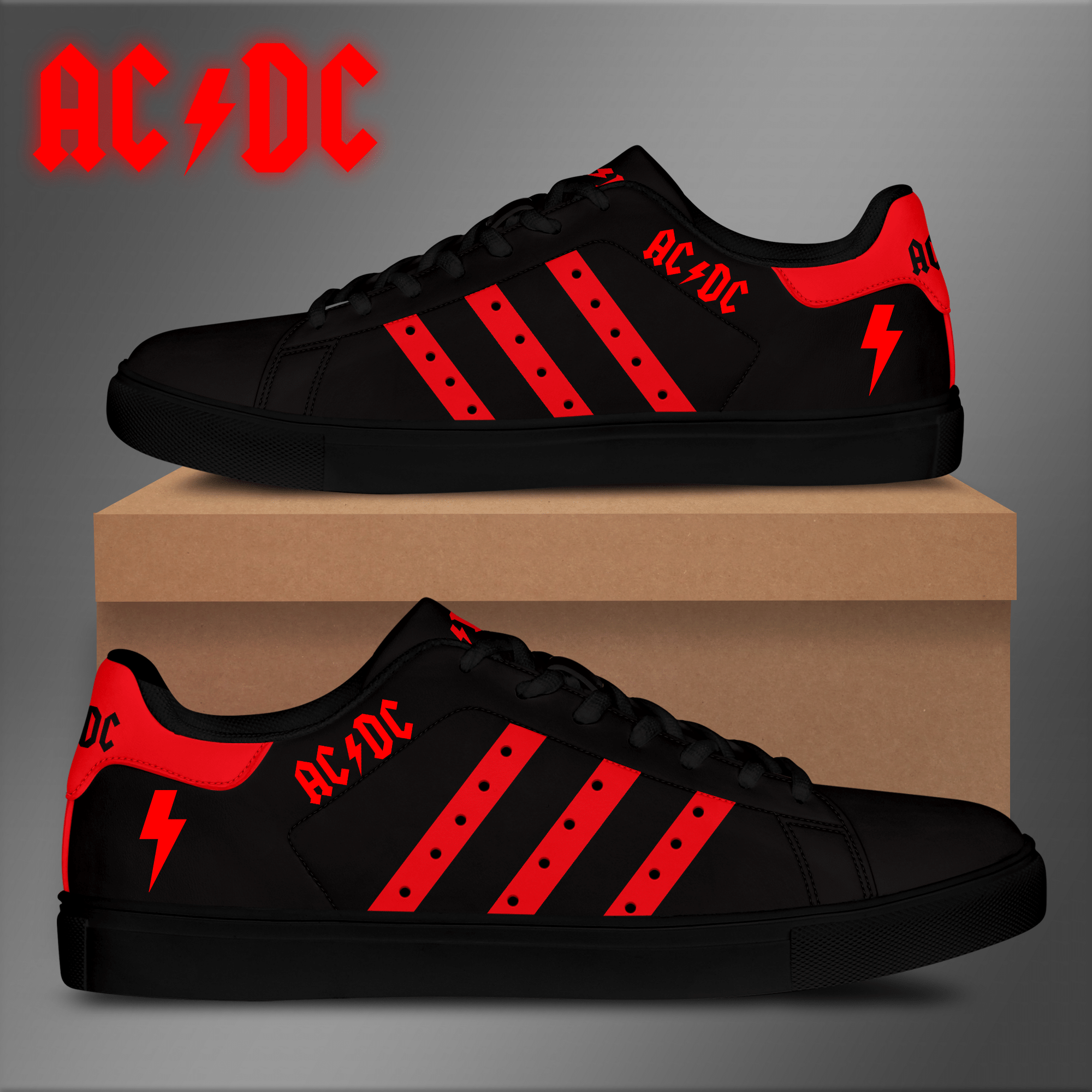 Acdc Low Top Shoes V5