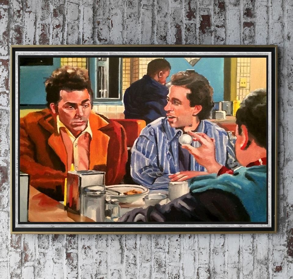 Seinfeld Tv Show Lovers Poster Canvas Poster Canvas Poster Canvas Poster Canvas Onlytee Design Foryou