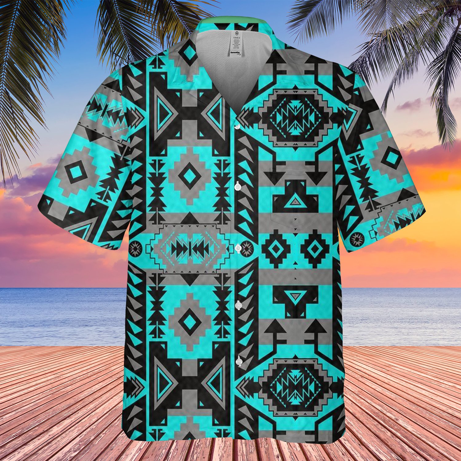 Pattern Native Hawaii Shirt Ha23494