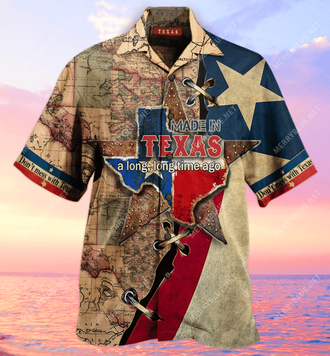 Made In Texas A Long, Long Time Ago Unisex Hawaiian Shirt