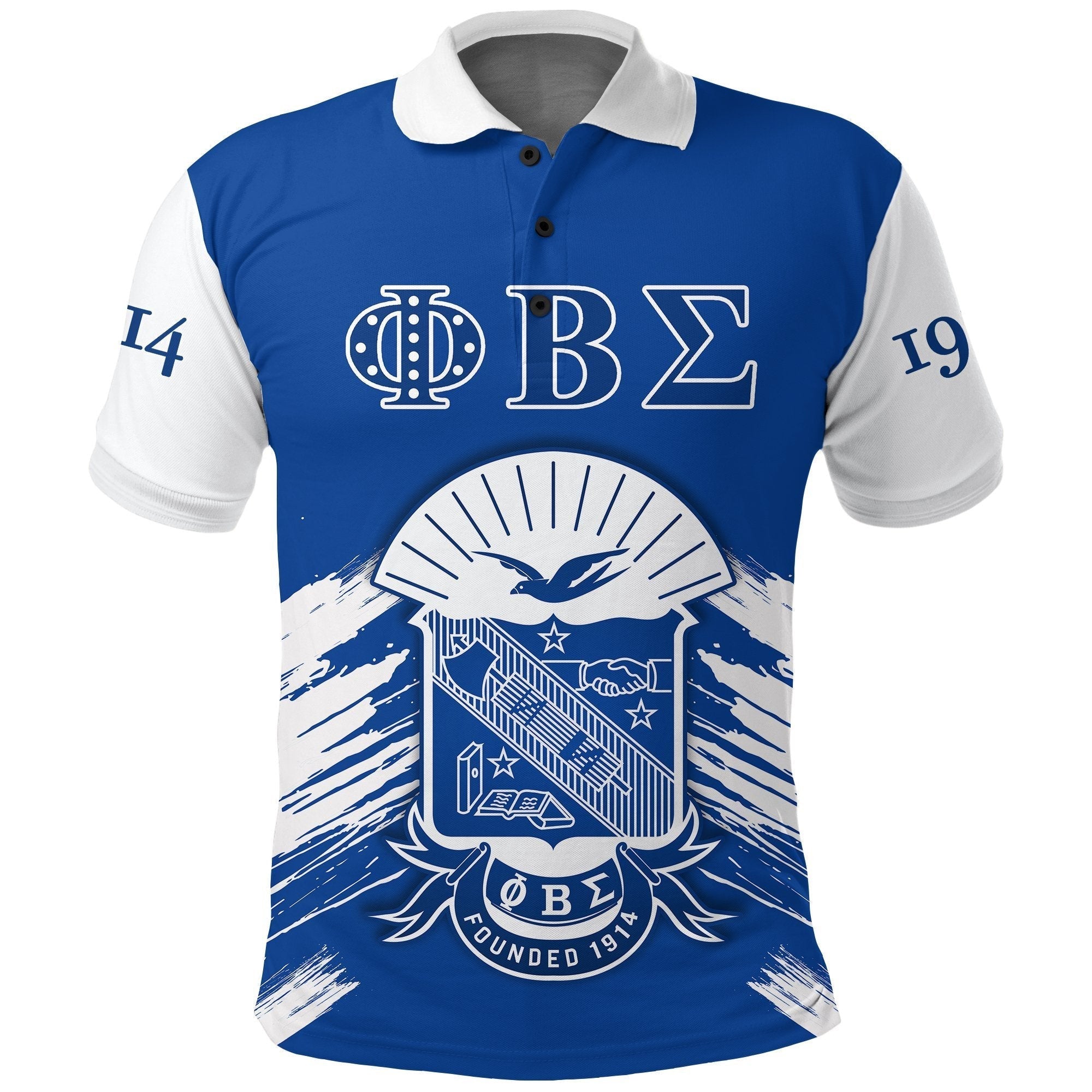 Fraternity Polo – Phi Beta Sigma Polo Shirt Blue Gomab – Karipun