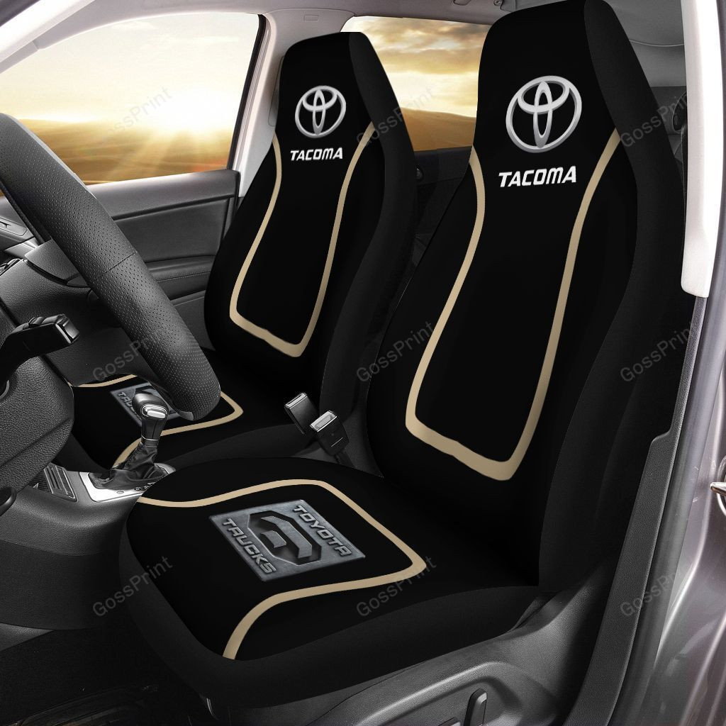 Toyota Tacoma Car Seat Cover (Set Of 2) Ver 1 (Gold)