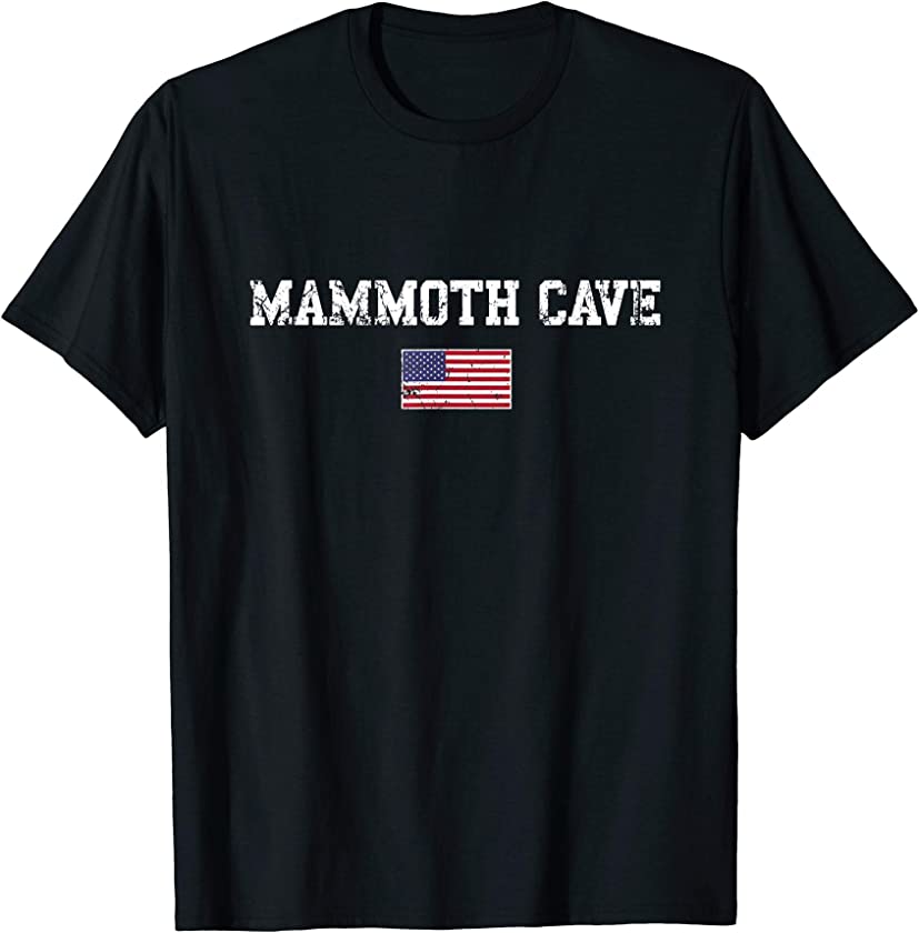 Vintage Mammoth Cave National Park Kentucky Sports T-Shirt