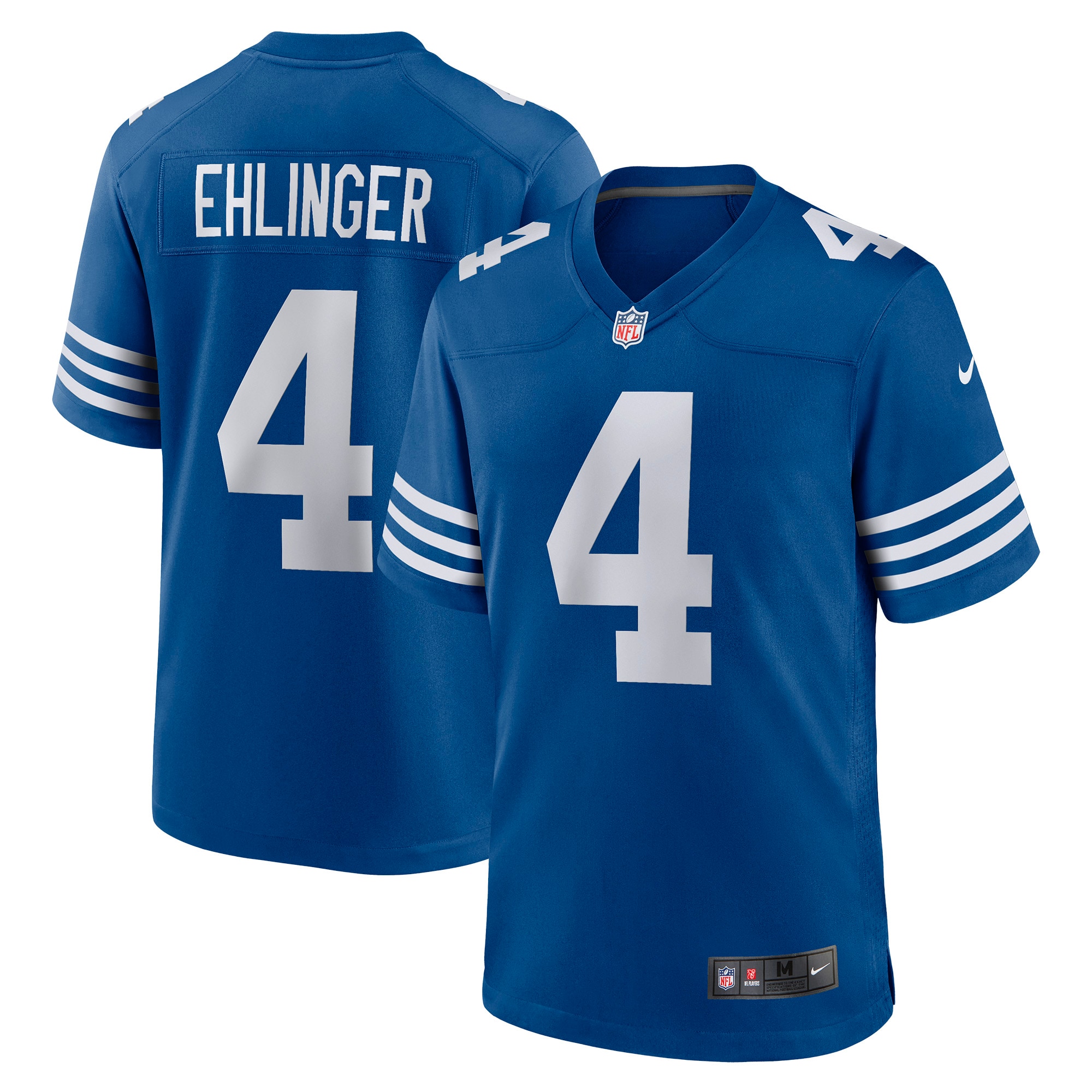 Sam Ehlinger Indianapolis Colts Game Player Jersey – Blue