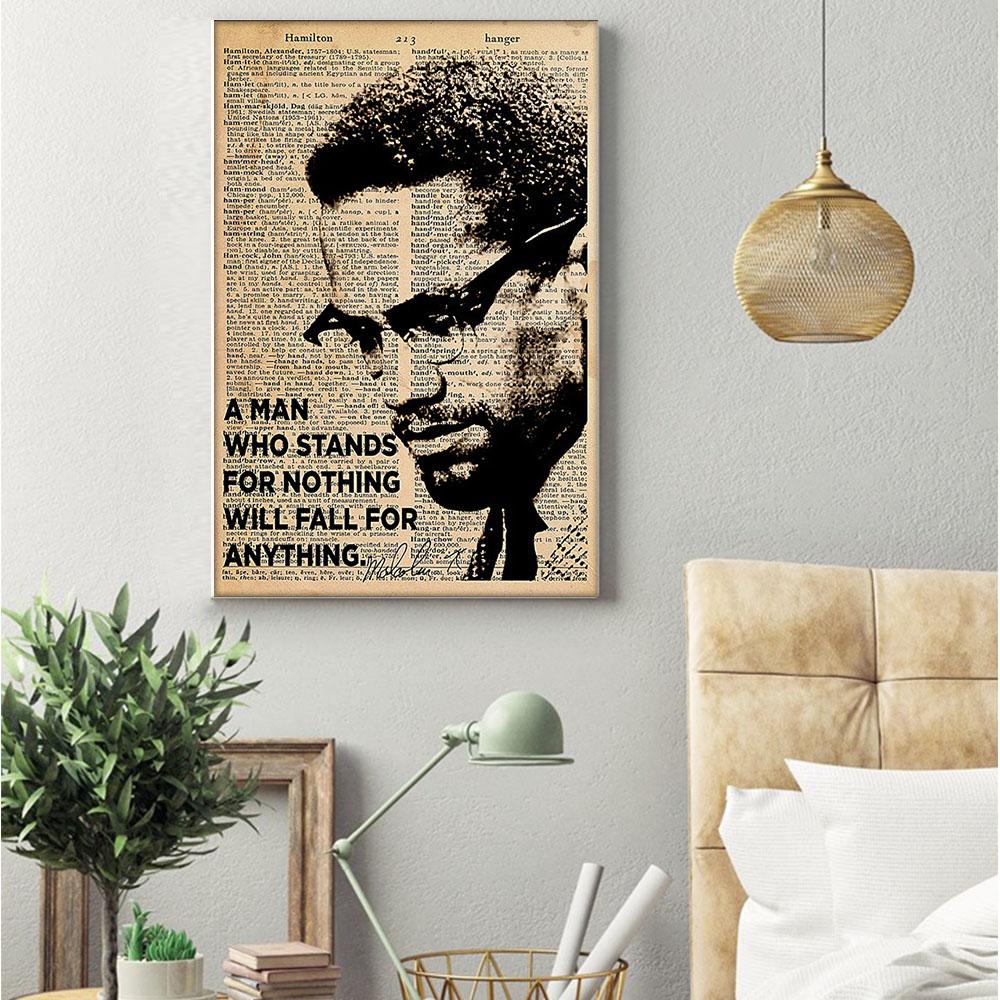 Black African American Best Canvas Prints Attractive Black Lives Matter Poster Art Print Afro Girl Black King Artistic Ready To Hang Canvas Wall Art