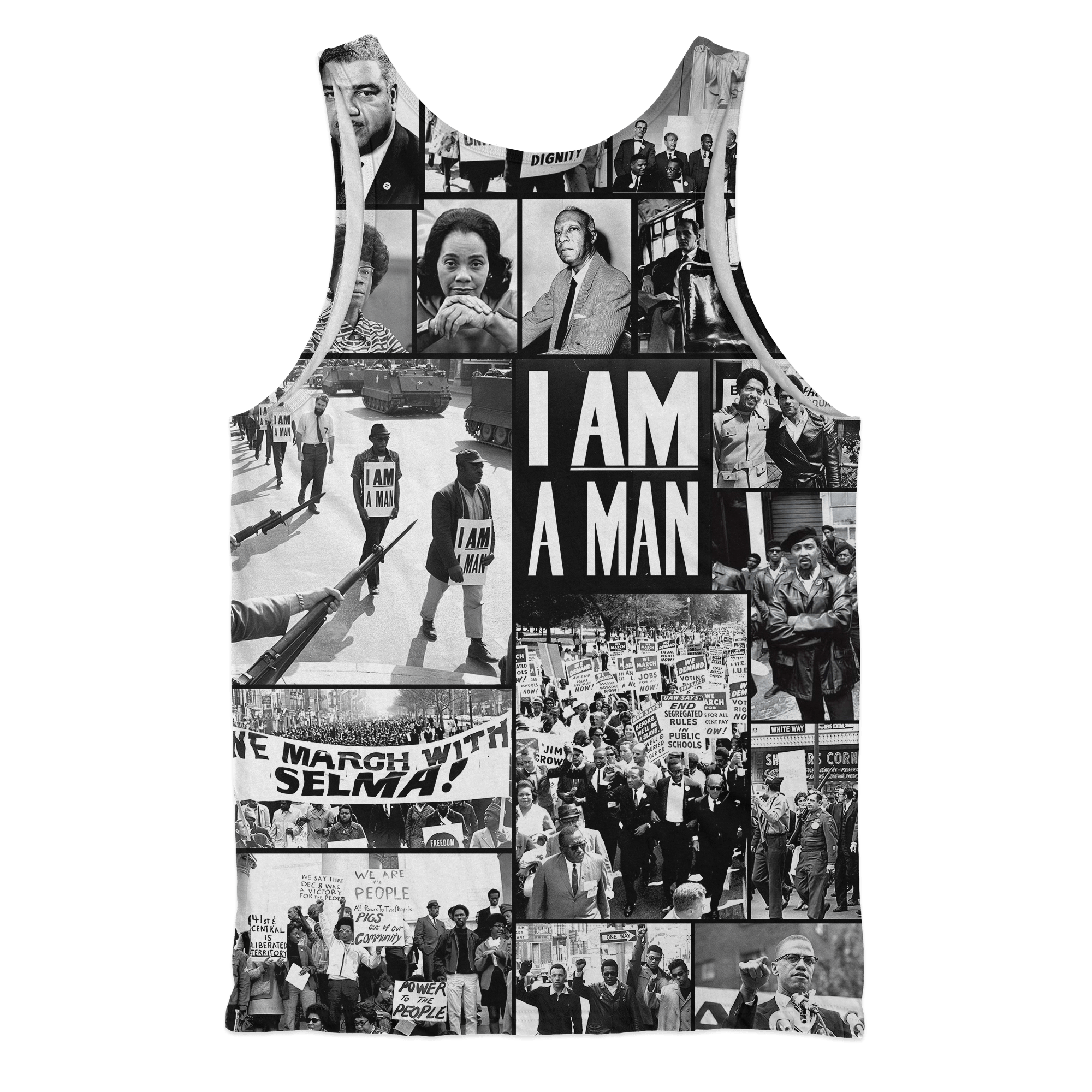 African Tank Top – Black Power Images 2