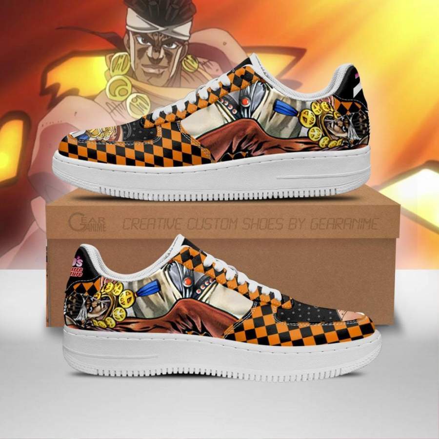 Muhammad Avdol Air Sneakers JoJo Anime Shoes Fan Gift Idea PT06