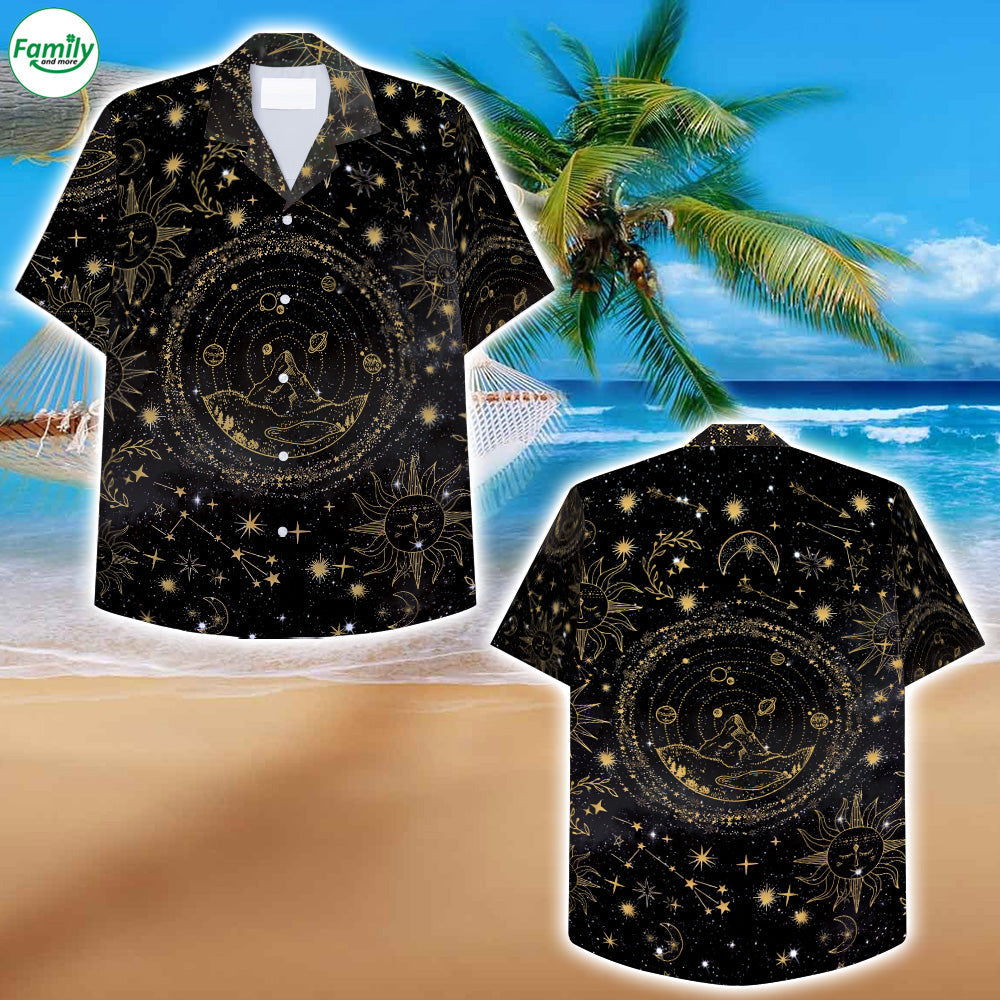 Moon Sun Yoga Patttern Skull Hawaii Lover Hawaii Shirt For Men Women Ha99317