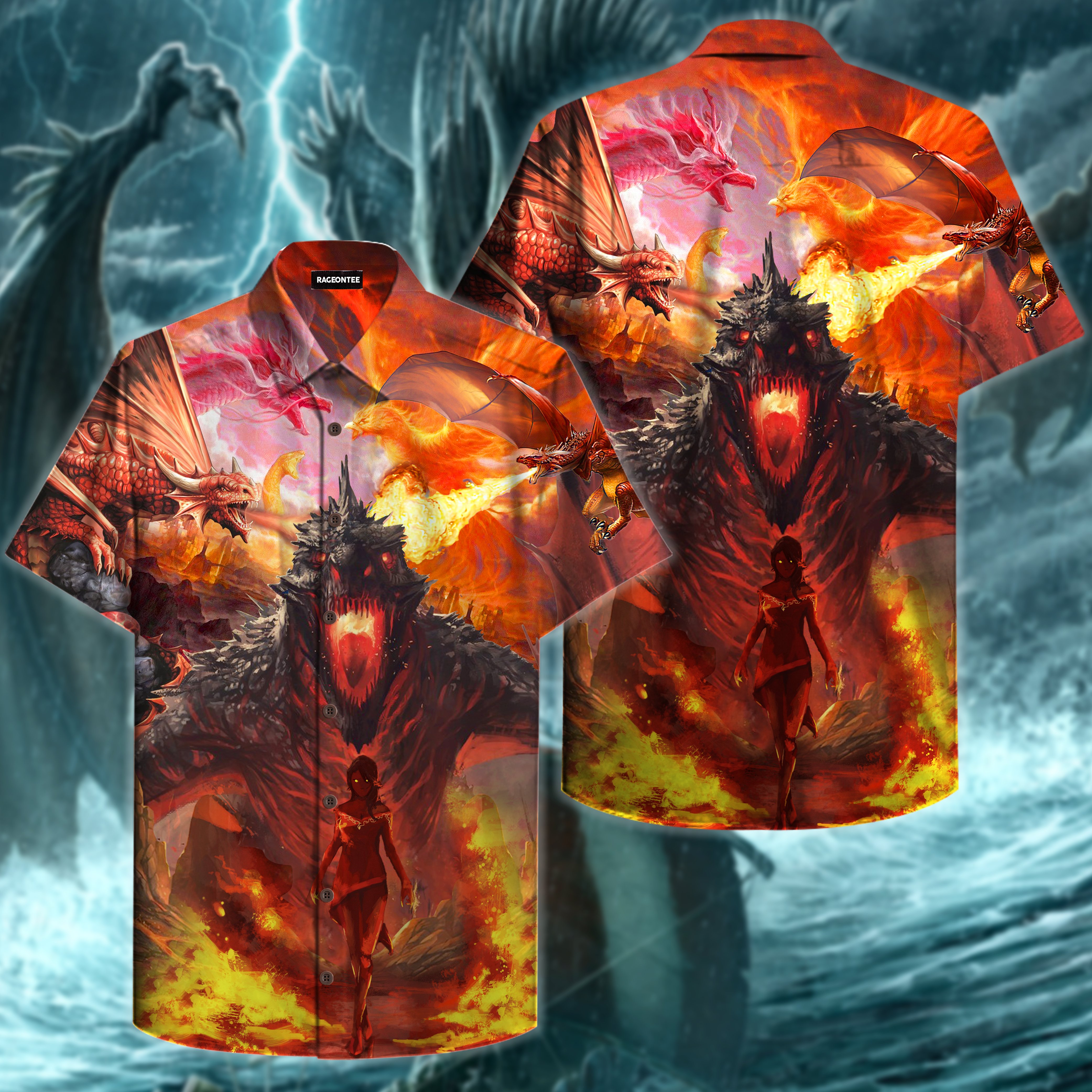 Mother Of The Dragons Hawaii Shirt Unisex Adult Ha64012