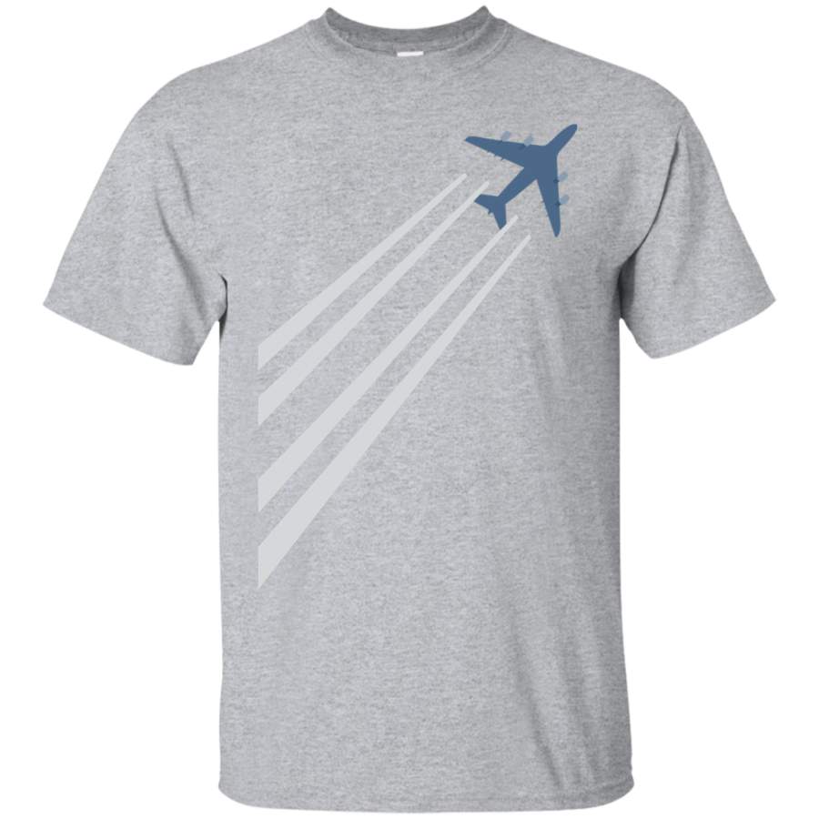 AGR Sky train simplified aircraft pilot art Sweatshirt T-Shirt & Hoodie