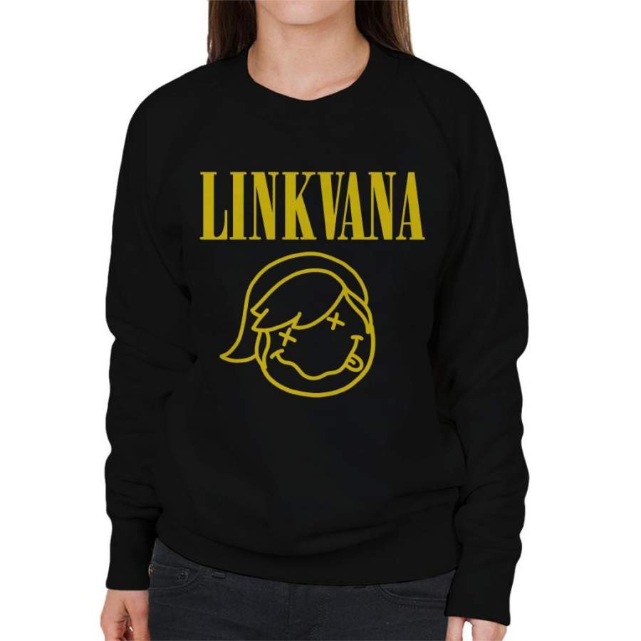 Linkvana Legend Of Zelda Nirvana Women’s Sweatshirt