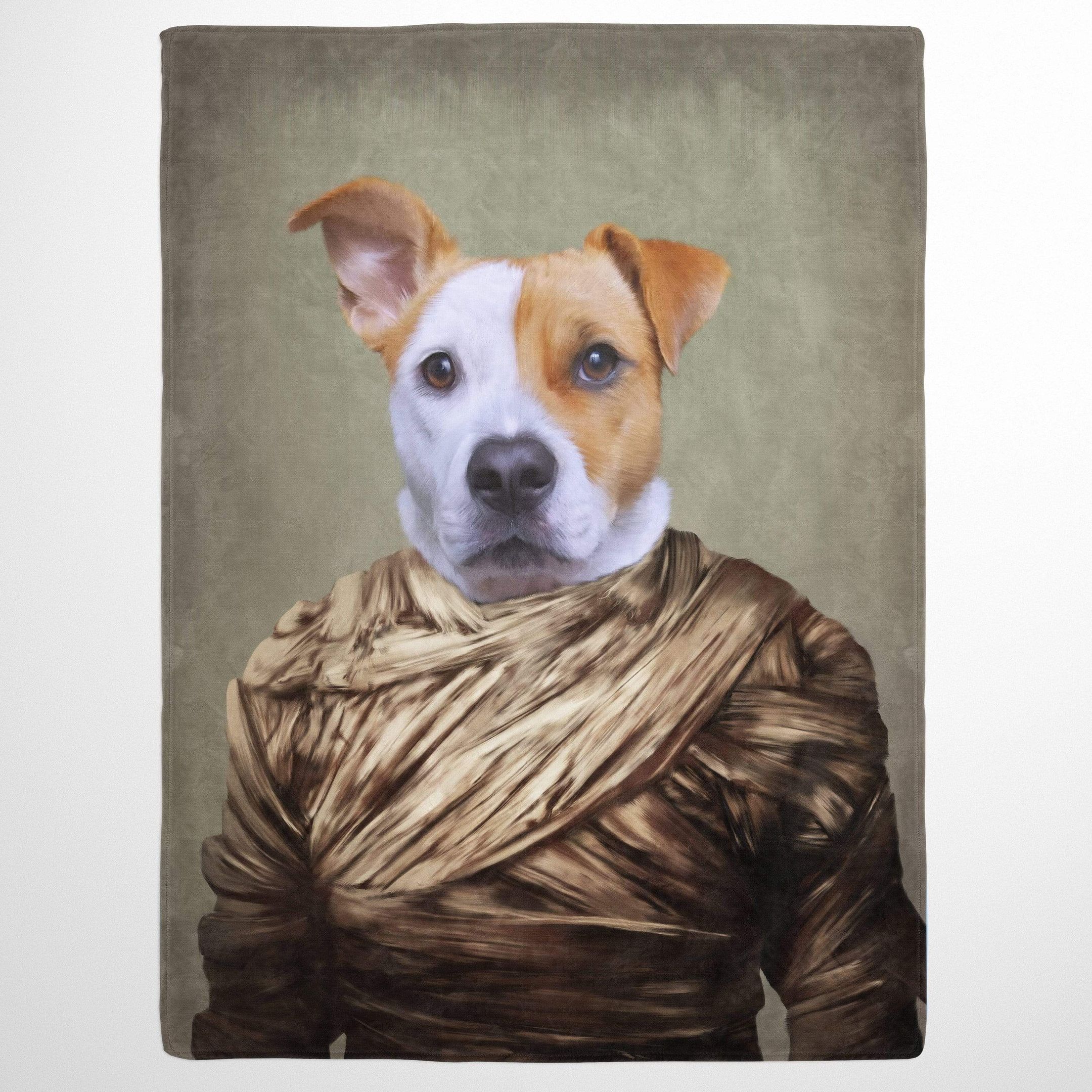 The Mummy costume Custom Pet Quilt Blanket