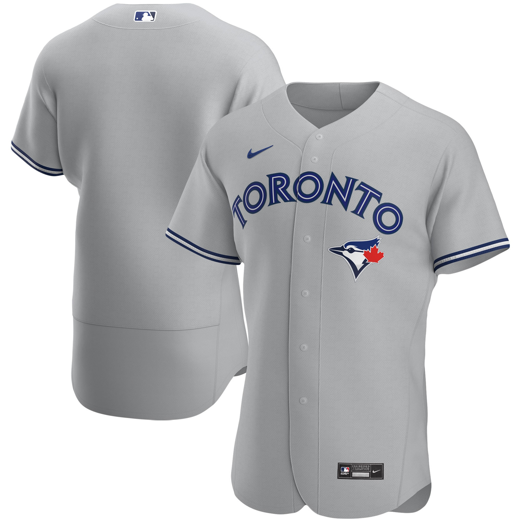 Toronto Blue Jays Road Authentic Team Jersey – Gray MLB