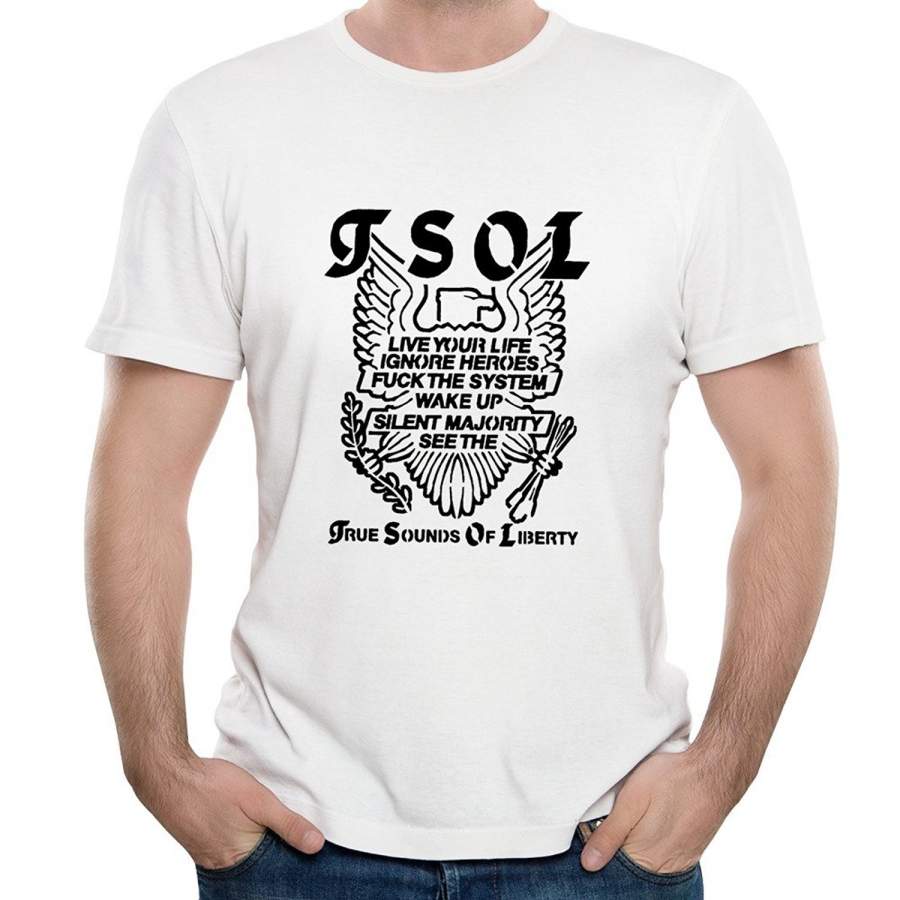 Tsol Rock Band Live Poster Men’S Tshirts Fashion O-Neck Short Sleeved T-Shirts Summer Funny Loose Tee Shirt