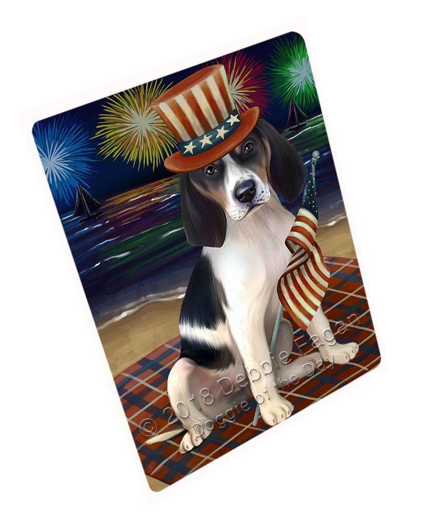 4Th Of July Independence Day Firework Treeing Walker Coonhound Dog Blanket Blnkt62247