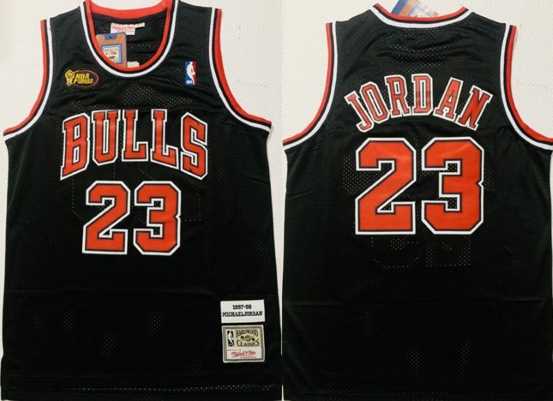 Chicago Bulls Michael Jordan #23 NBA 2020 Black Jersey