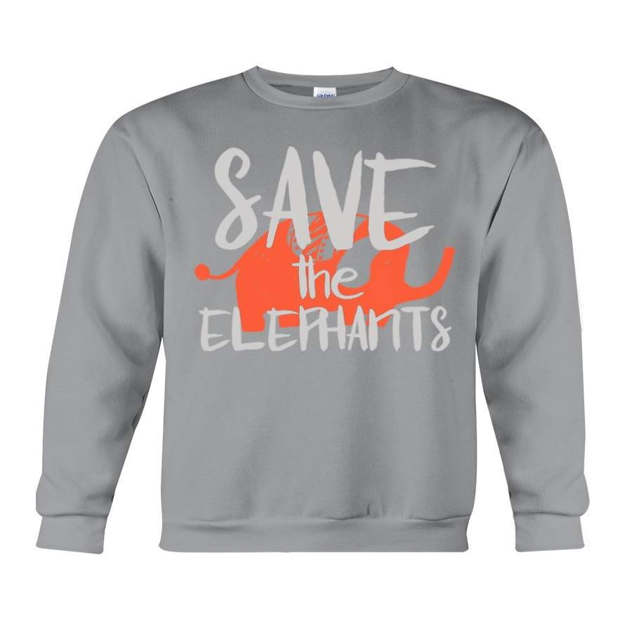 Save The Elephants 2020 Trending Custom Design Sweatshirt