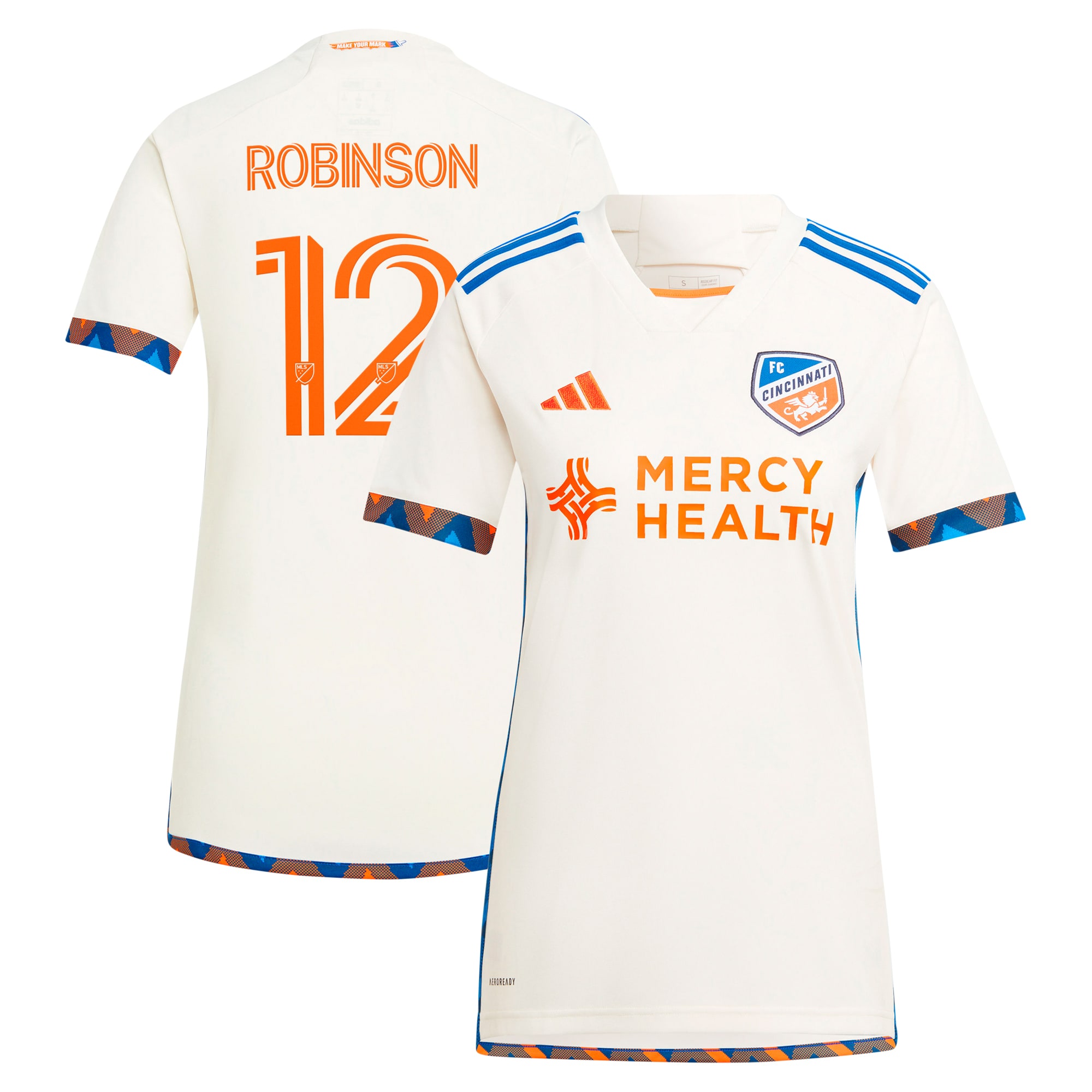 Miles Robinson FC Cincinnati Women's 2024 The Canvas Kit Replica Player Jersey – White