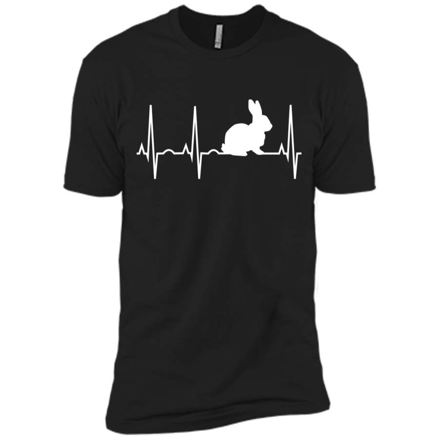 Bunny Heartbeat Shirt for Bunny Lovers – Rabbit T-Shirt