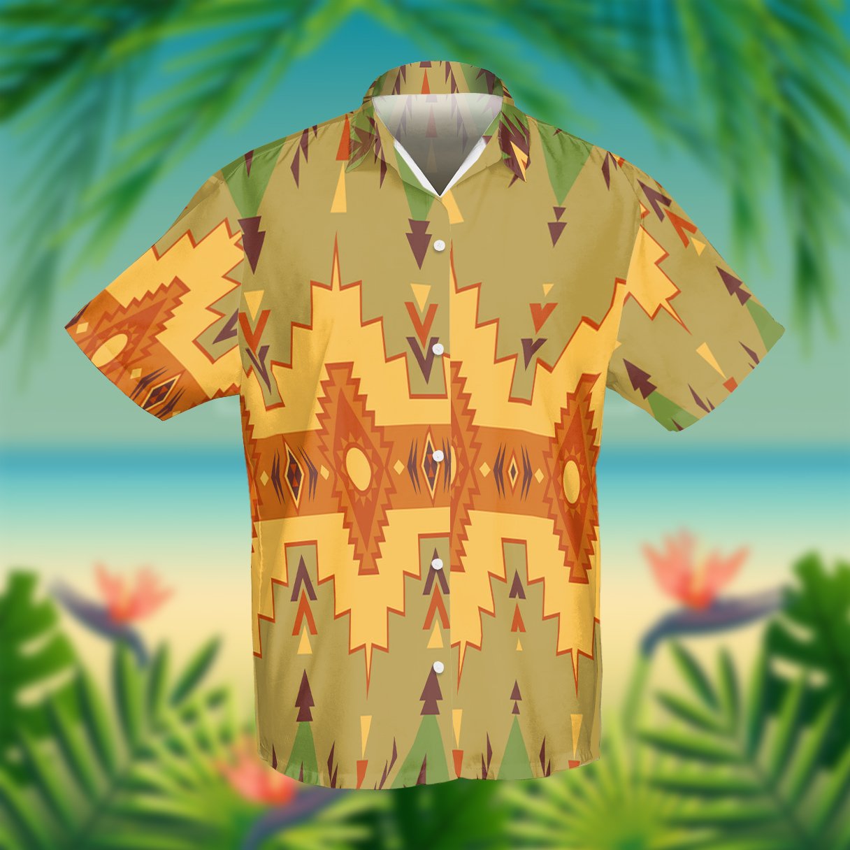 Native American Hawaii Shirt 28 Ha8969