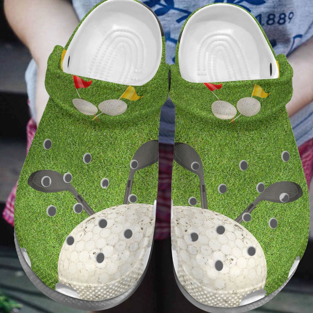 Golf Personalize Clog, Custom Name, Text, Fashion Style For Women, Men, Kid, Print 3D Golf Is Great