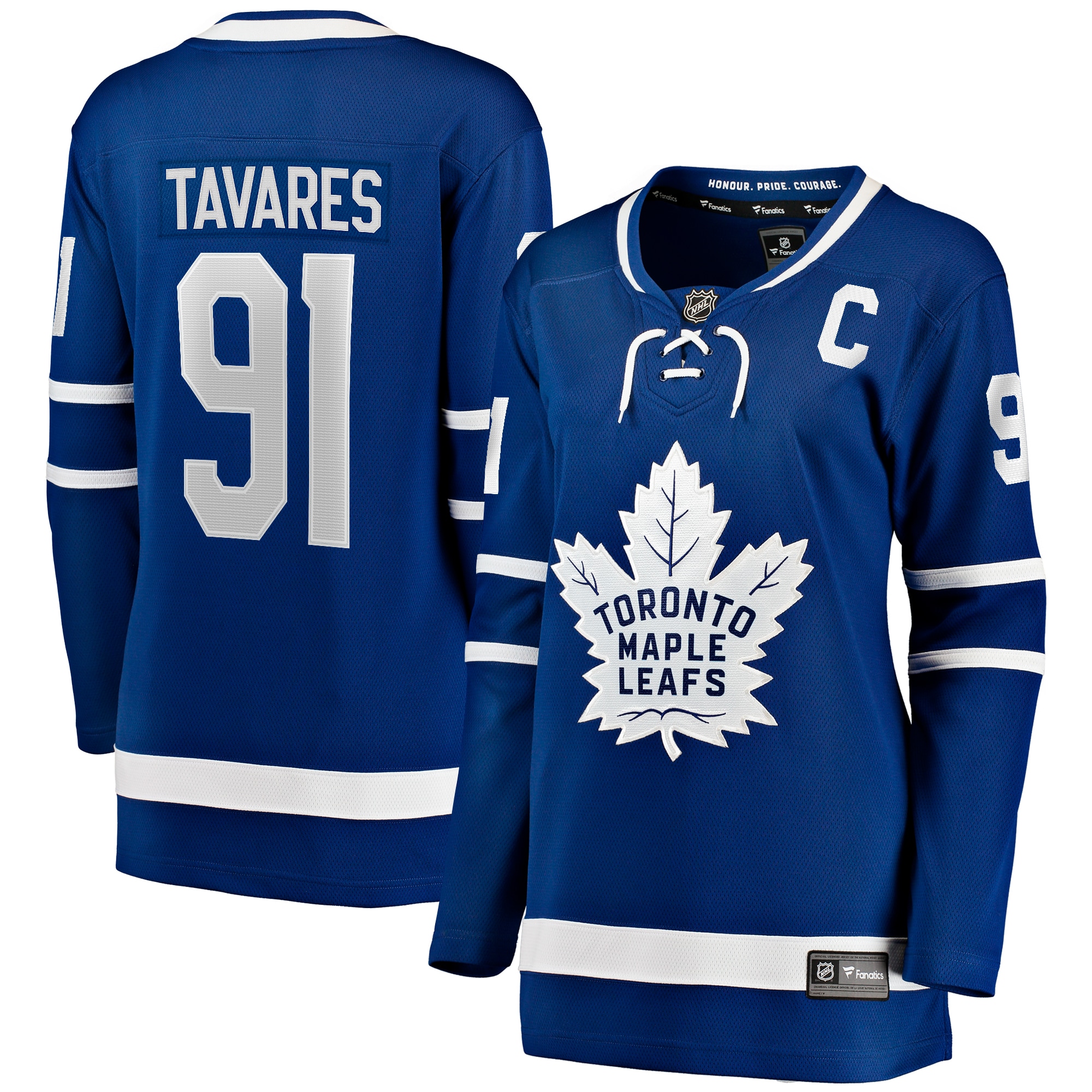 Women's Toronto Maple Leafs John Tavares Blue Home Breakaway Player Jersey