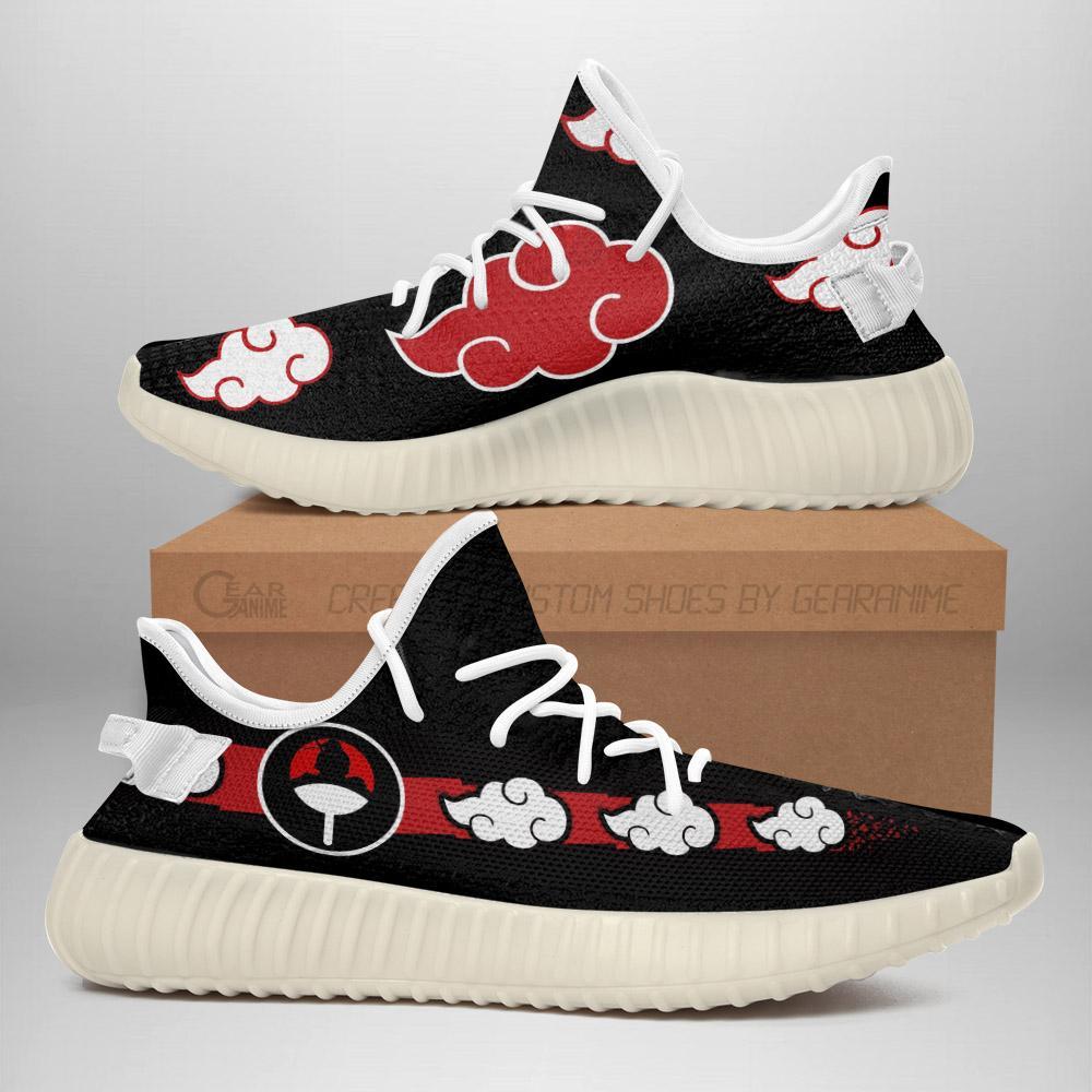 Akatsuki Cloud Yz Shoes Custom Itachi Anime Sneakers