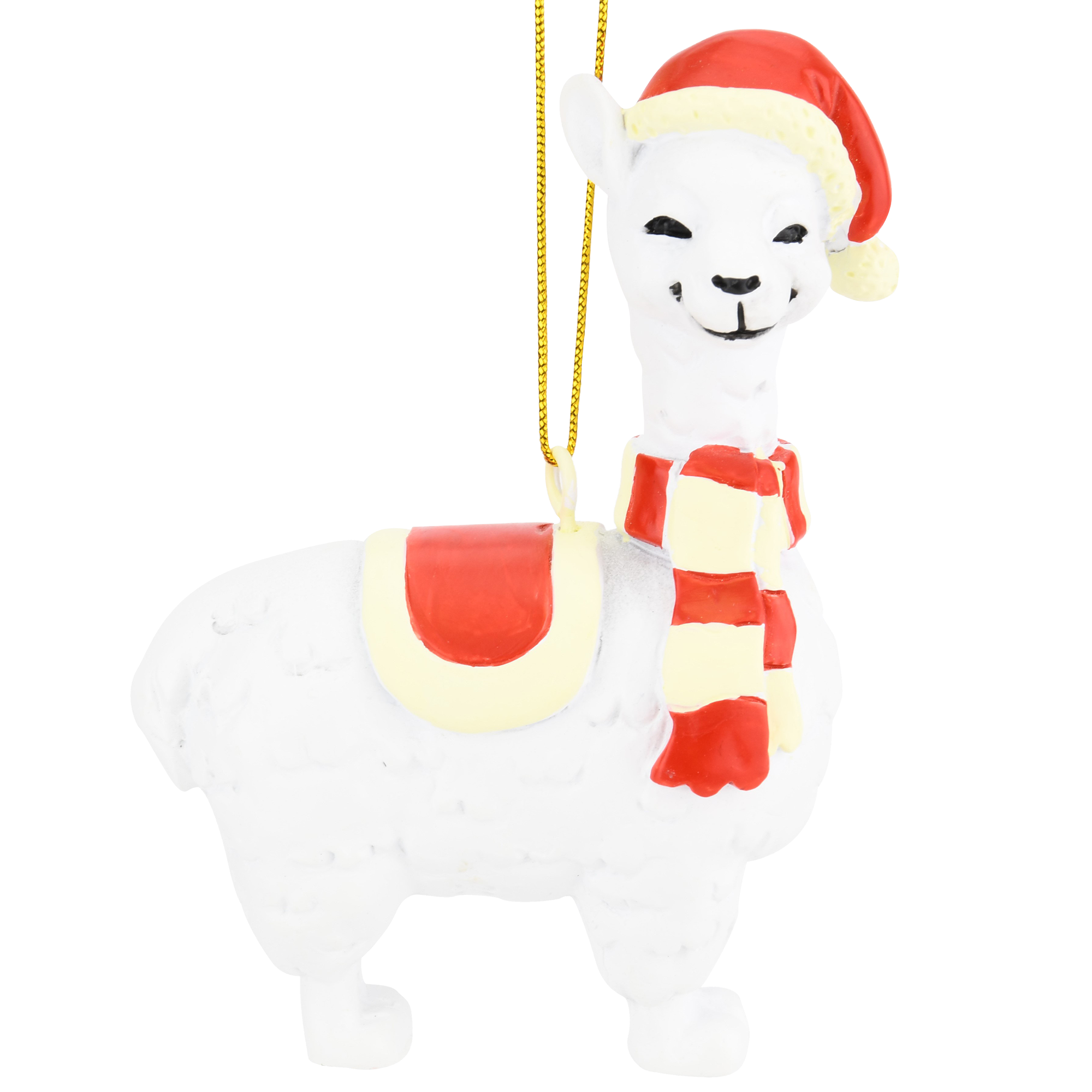 Xmas Llama Animal Christmas Ornaments