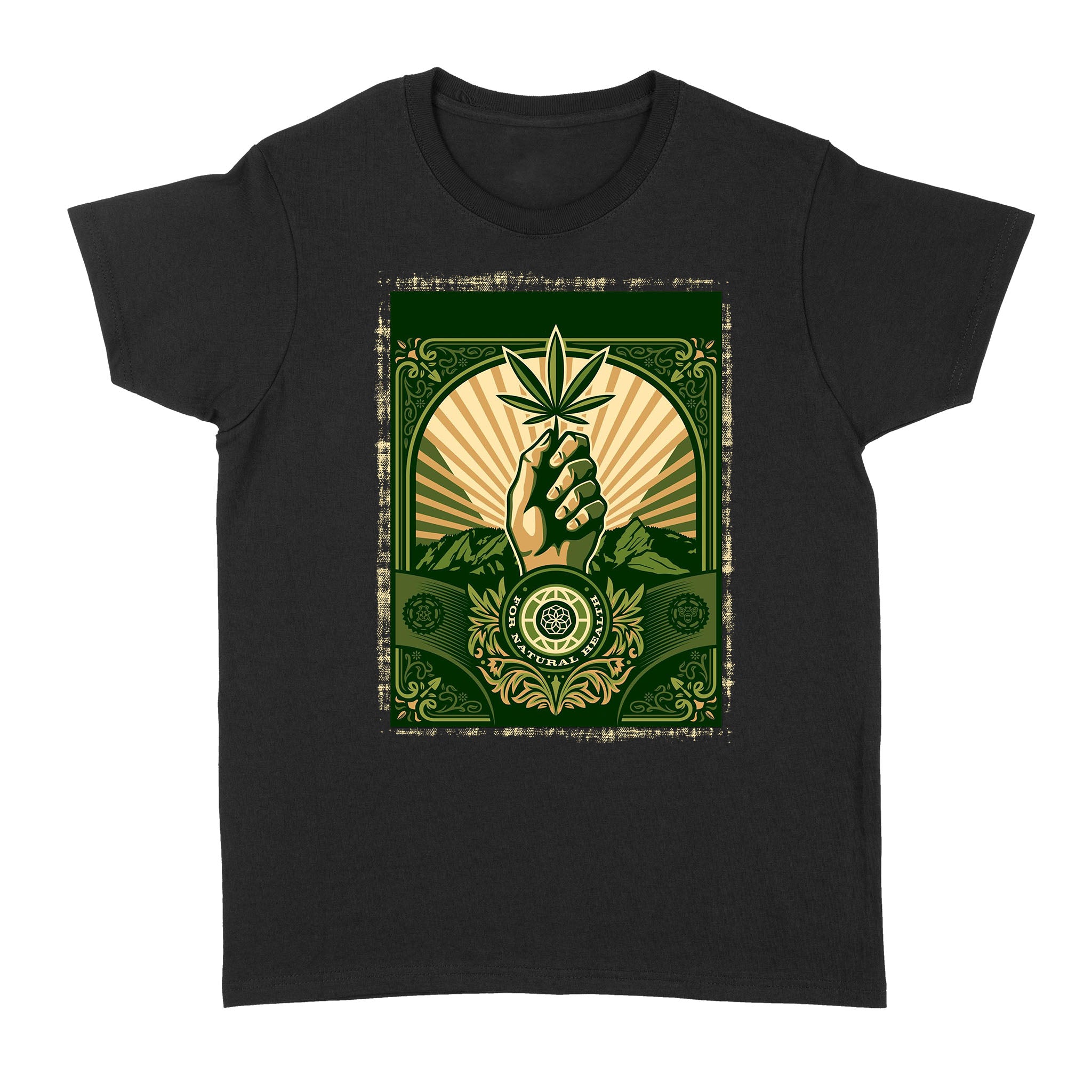 Weed Trust The Earth For Natural Health – Standard Women’s T-shirt