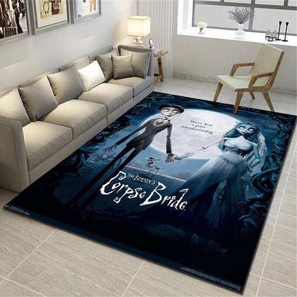 Tim Burton S The Corpse Bride One Sheet Rug, Living Room Carpet