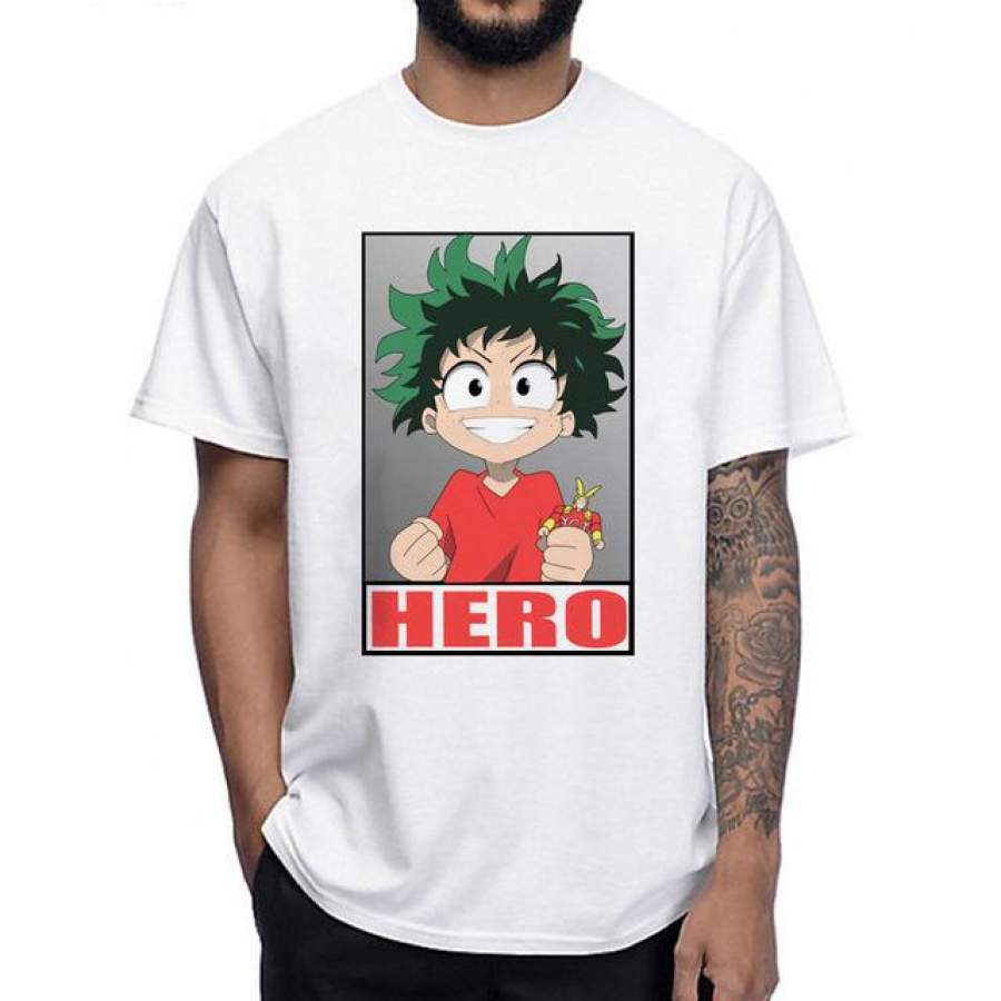 Boku No Hero- Deku Izuku Midoriya Shirt My Hero Academia - MerchCartoon ...