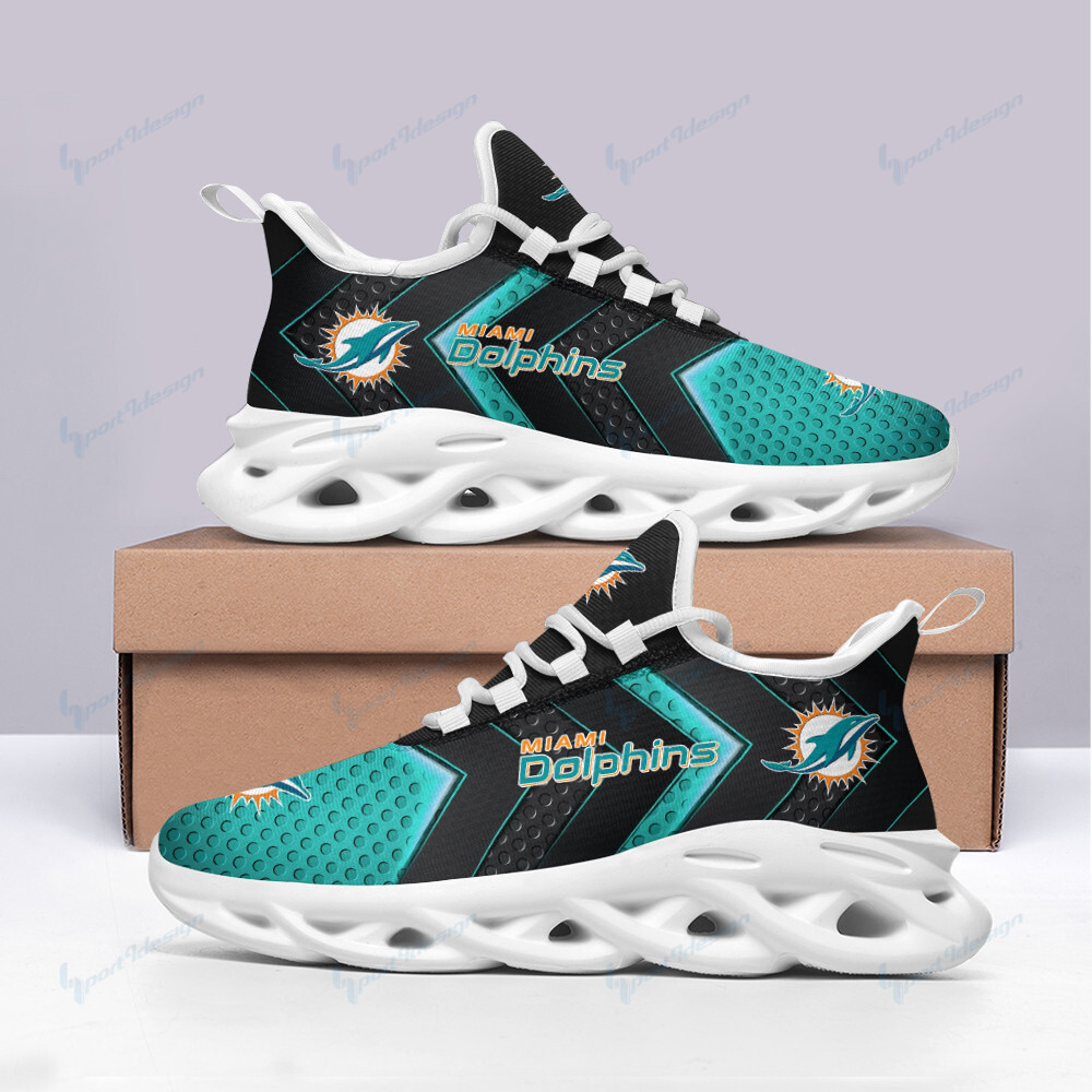 Miami Dolphins Yezy Running Sneakers 343