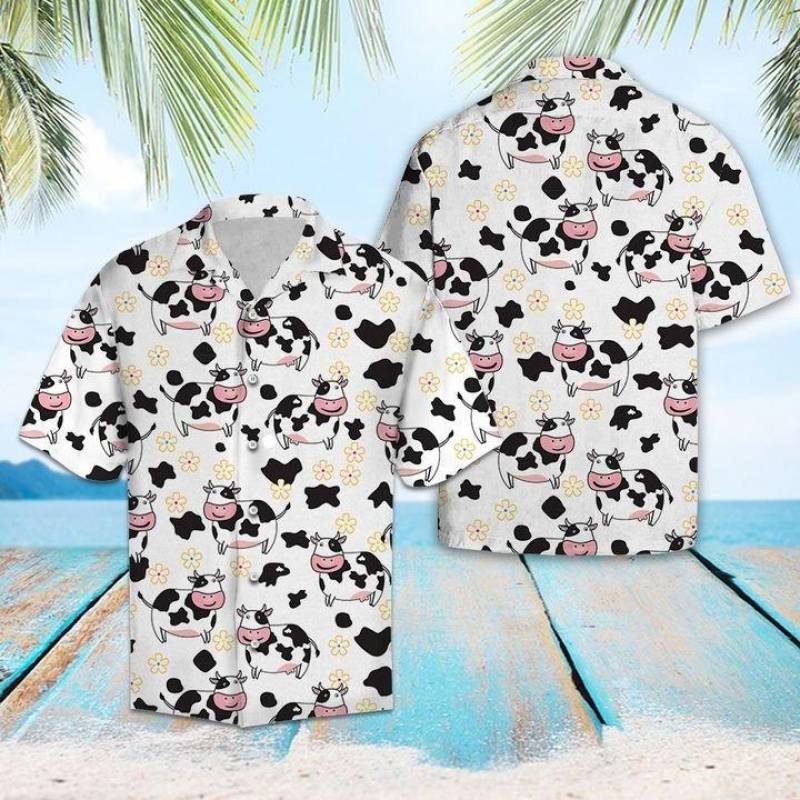 Cute Cow Hawaii Shirt Ha23806