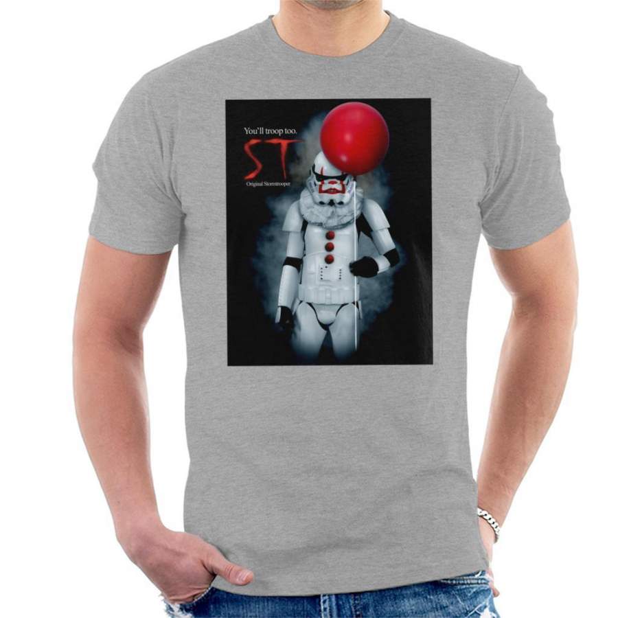 Original Stormtrooper ST Clown Parody For Light Men’s T-Shirt
