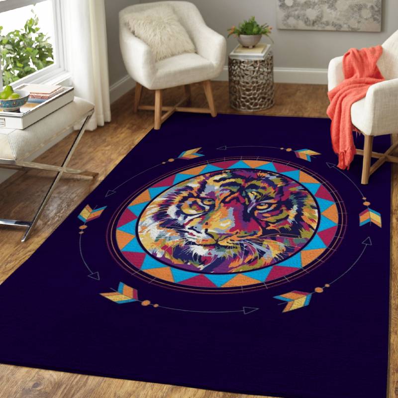 Tiger – Animals Pop Art Area Rug Carpet