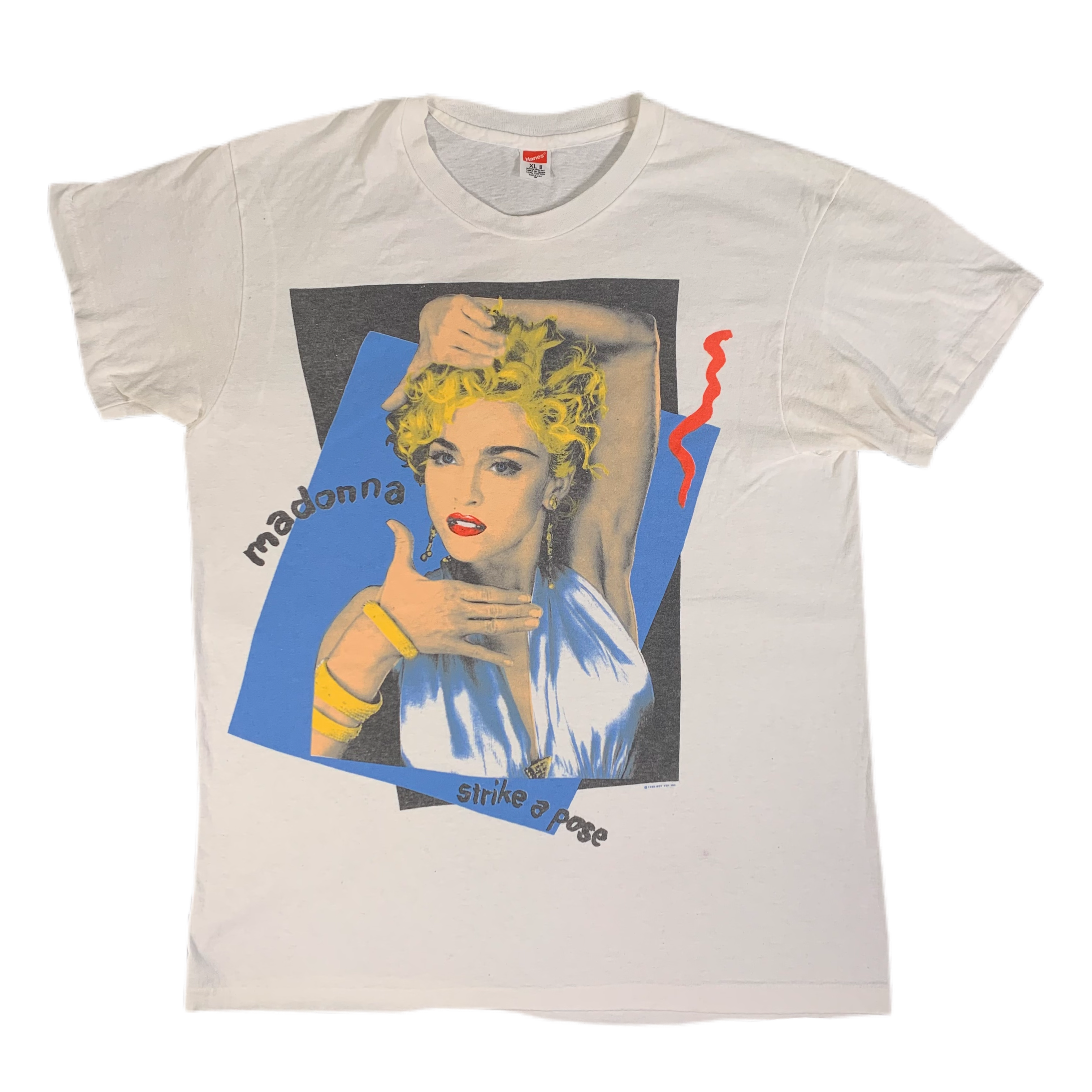 Vintage Madonna Blond Ambition “Strike A Pose” T-Shirt