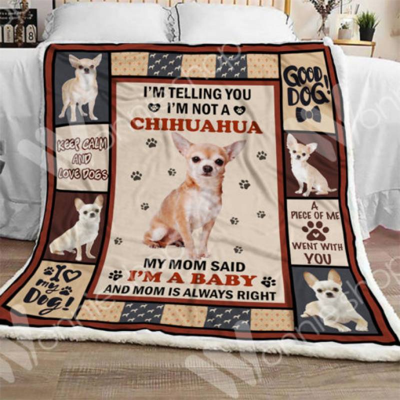 Chihuahua Dog Sherpa Blanket OCT2901 68O51