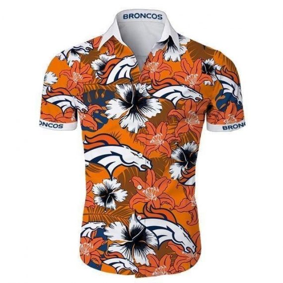 Best Denver Broncos Hawaii Aloha Short Sleeves Shirt For Fan Ha41804