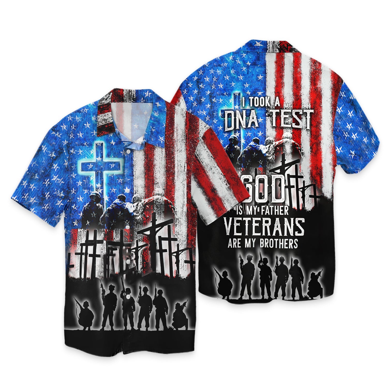 Veteran Hawaii Shirt I Took A Dna Test God Is My Father Gift For Ha77721