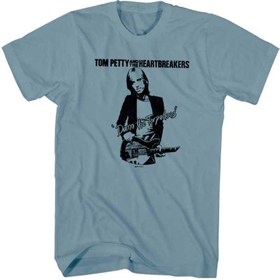 Tom Petty – Damn The Torpedos – Indigo T-Shirt