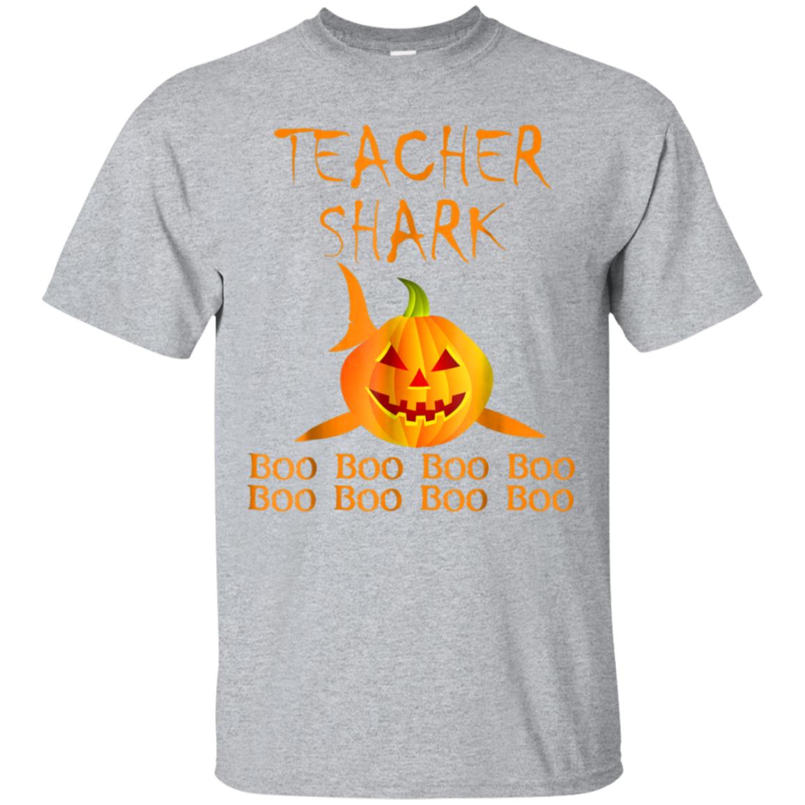 Teacher shark Doo doo boo boo Halloween Tshirt