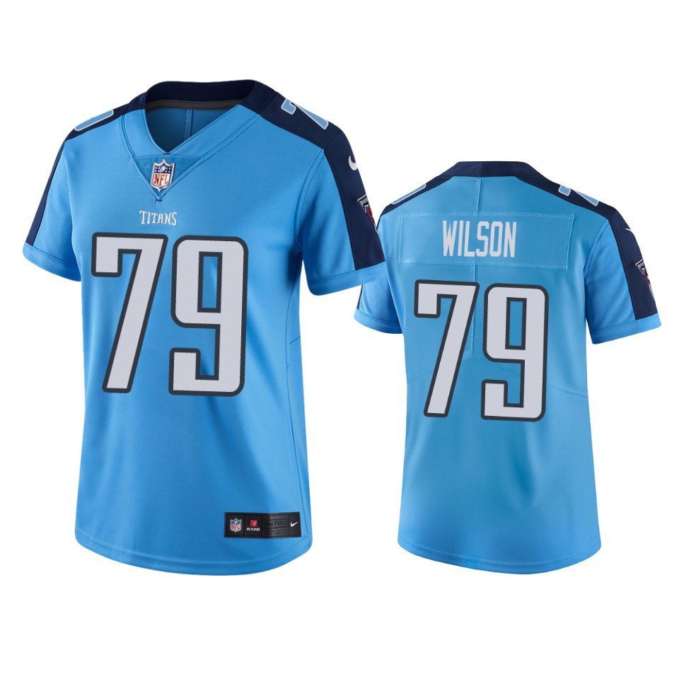 Tennessee Titans Isaiah Wilson Light Blue Vapor Limited Jersey