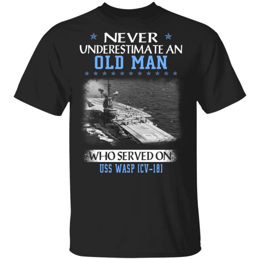 USS Wasp CV-18 Veterans Day Christmas Gift T-Shirt