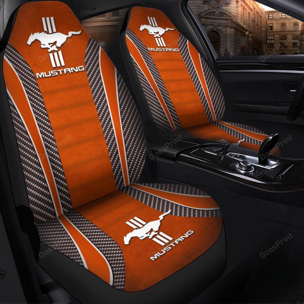 Mustang Car Seat Cover Ver 13 (Set Of 2) – Ride Clothing Shop