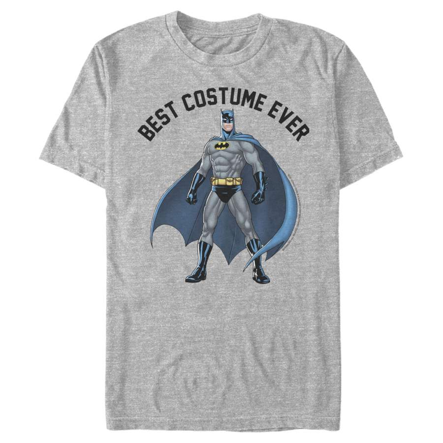 Batman Men’s Best Caped Crusader Costume  T Shirt