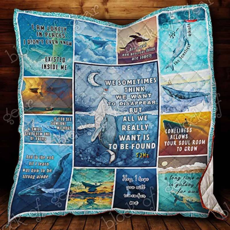 The Lonely Whale JH155 Quilt