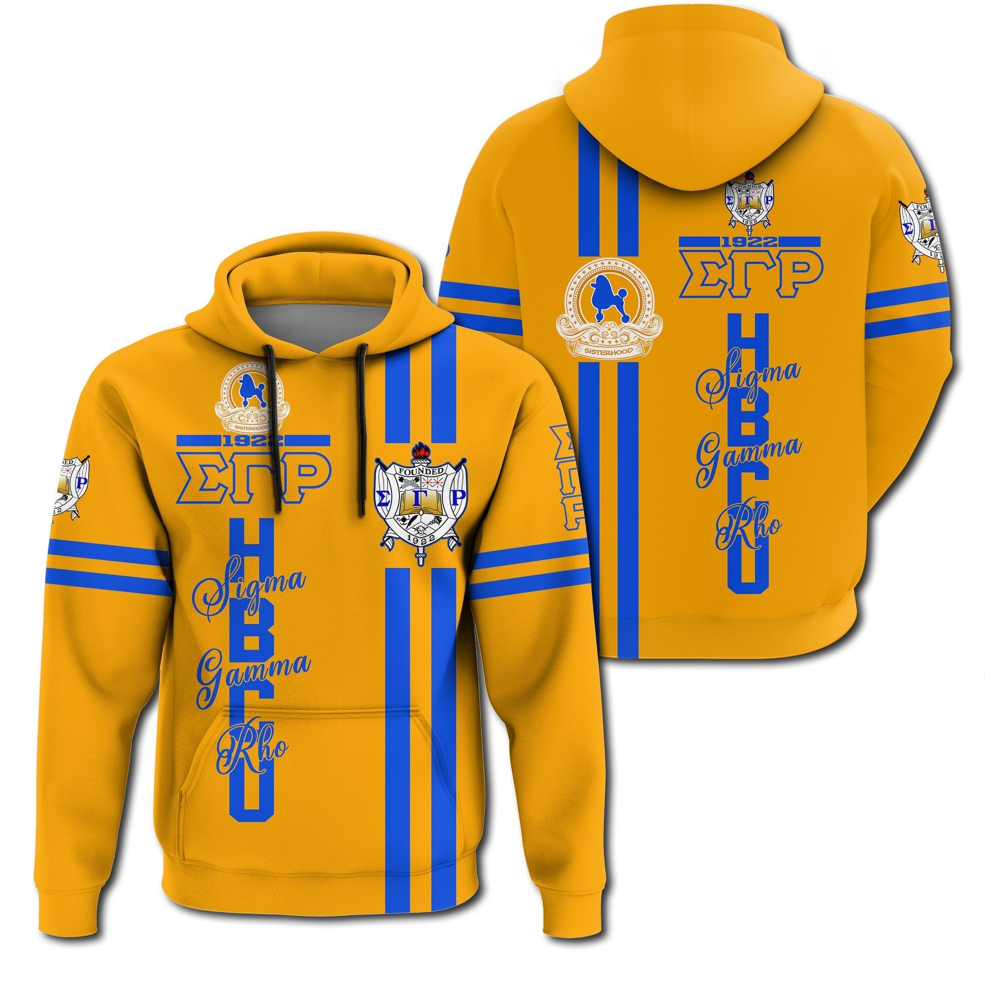 Greek Life Hoodie – Hbcu Sigma Gamma Rho Poodle Hoodie