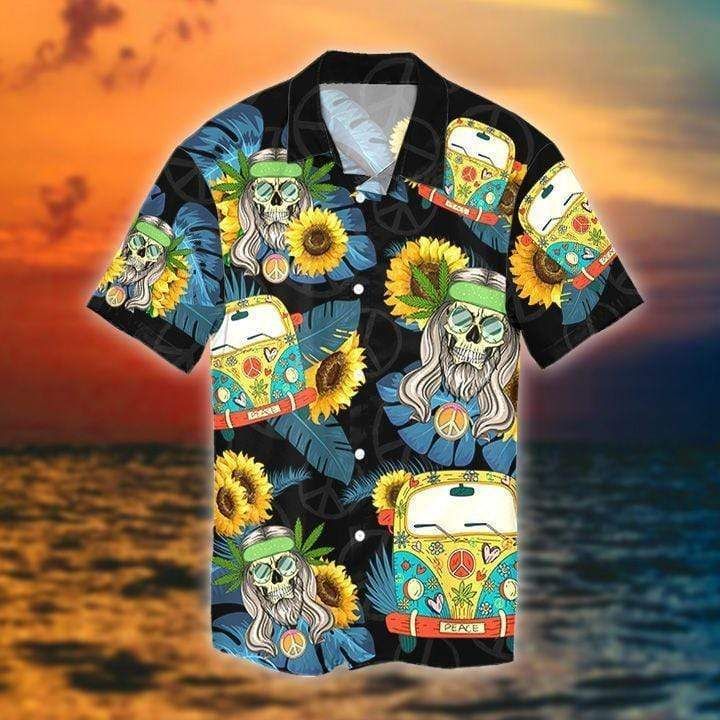 Shop From 1000 Unique Skull Hippie Car Hawaii Aloha Shirts Ha46315